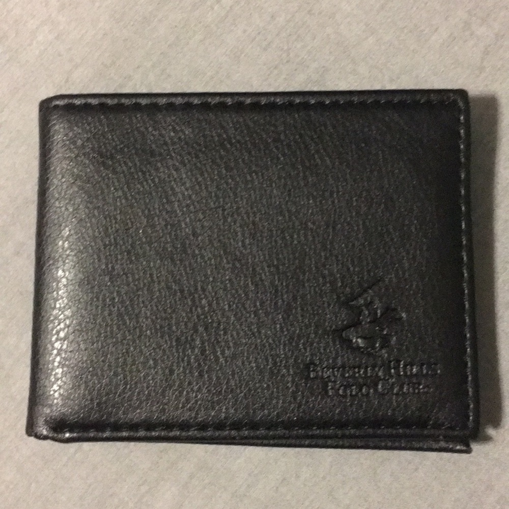 Beverly Hills Polo Club black bifold wallet